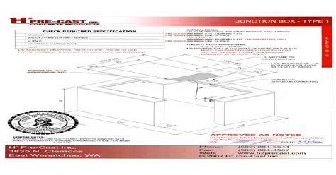 wsdot type 1 junction box|wsdot standard road layout.